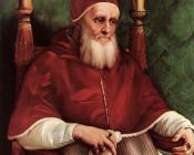 拉斐尔 : Portrait of Julius II, London